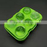 4/6/8 Cavity Reusable Ice Cube for Drink, Square / Round Shape Silicone Ice Cube Tray thumbnail-2