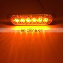 Factory Direct Selling Pickup Flash Lamp 6Led Ultra-Thin Flash Lamp Truck Tail Lights Side Truck Bus Special Led Tail Light thumbnail-4