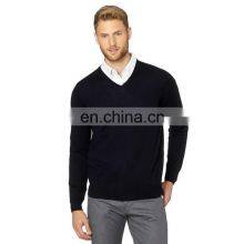 Knitting Mens Cashmere Sweater Crewneck Design thumbnail-1