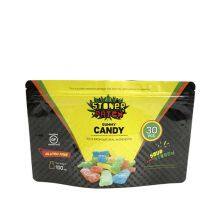 Custom Digital Printing Matte Stand up Pouches With Zipper for Edible Chocolate Packaging / Bonbon Chocolate Packaging thumbnail-3