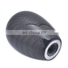 Universal carbon shift knob, M8 M10 M12 carbon fiber shift knob type A