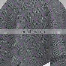 Stock Fabric Polyester/Rayon Yarn Dyed Woven Check Fabric thumbnail-4