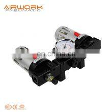 BC2000 Airtac Type Air Treatment Processing Filter Regulator Lubricator Three Unit thumbnail-3
