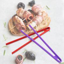 Kitchen Accessories Home and Kitchen Gadgets BBQ Tongs Silicone Bread Clips Serving Food Cooking Silicone Kitchen Tongs thumbnail-5