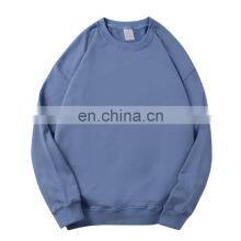 Factory Custom Embroidery Print Wholesale Crew Neck Sweat Shirts Cotton Plain Oversized Custom Crewn thumbnail-2