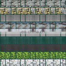 PVC Sichtschutz Streifen Doppelstabmatten Zaunfolie 19*35m Gartenzaun & Clips thumbnail-3
