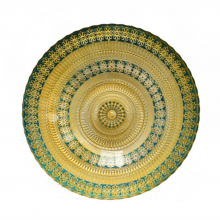 Wholesale Glass Charger Dinner Plate And Fruit Bowl Set For Wedding Restaurant Decoration thumbnail-2