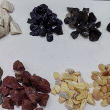 Smallest Marble Crumb Round Tumble 3-6 mm Cheap Price per Ton India Supply Bulk Quantity Gravels Loose Standard thumbnail-4