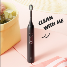 Infly T32 White & Black Sonic Electric Toothbrush thumbnail-3