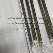 C7.170.0301/01 5.4KW Infrared Heater Lamps IR Radiator Tube For Heidelberg SM102 CD102 Offset Printing Parts 400V 5400W 1200x23mm thumbnail-2