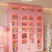 Large Capacity Arched Lego Display Case, Dust-Proof Tempered Glass Collectibles Cabinet With Magnetic Closure & Sturdy Shelves-China Factory Wholesale thumbnail-2