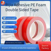 pe Foam Juze Double-sided Tape, Red Film and White, Factory Spot Wholesale With Strong Adhesion thumbnail-1