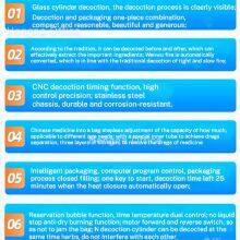 3+1 Units Commercial Herbal Tea Brewer and Sachet Packing Machine, Multi-function Botanical Liquid Extractor for Herbal Hospitals thumbnail-5