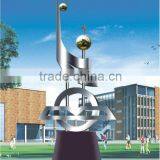 Modern Abstract Stainless Steel Sculpture for Garden Decoration thumbnail-1