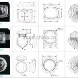 TDS-HB100 120 Degree 100mm 120W Led Glass Lens for Bay Light thumbnail-5