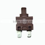 Low voltage electric push button switch