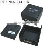 Fashion Plastic Cufflink Box with Elastic band T818