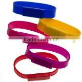 Fashion Custom Silicone Bracelet Usb Flash Drive thumbnail-2