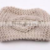 Hand Knitting Eye Style Warm Keeping Fashion Lady Headband Hairband For Women thumbnail-2