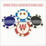 Top Grade 14g Clay Poker Chips With Custom Logo Printing