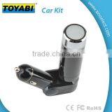 New Universal High Quality Wireless Bluetooth Handsfree Car Kit Fm Transmitter Modulator Car Mp3 Player With Mic Music Control thumbnail-3