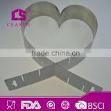Stainless Steel Heart Shape Mold Extensible Cake Mold thumbnail-3