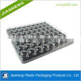 63 Pcs Disposable Clear Wholesale Blister Plastic Macaron Cake Packaging Tray With Lids