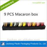 clear transparent pvc blister box Macaron Packaging