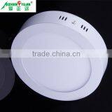 2016 Hot Sale 6w 12w 18w 24w Round Surface Mounted Led Panel Light