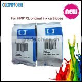 Genuine ink cartridge for HP61XL High Yield Black/Tri-color Ink Cartridge #CH563W/CH564W