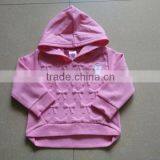 BSCI Passed China Factory Winter Fleece Overall Printed Baby Pullover Infant Hoody Lovely Baby Girls Sweatershirt thumbnail-3