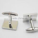 Cuff Button Brass Cufflinks Rectangle Brass Men Shirt Cuff Button thumbnail-4