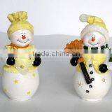2014 Very Hot Design Christmas Snowman Design Candles thumbnail-1