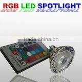 DC12V MR16 3W RGB LED Spot Light