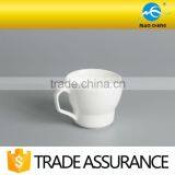 White Italian Porcelain Coffee Cup thumbnail-1
