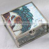 Custom Logo Printed Jewelry Boxes, Colorful Glass Jewelry Box thumbnail-1