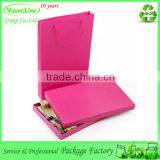 High-end Decent Candy Color Gift Scarf Packaging Box With String thumbnail-4