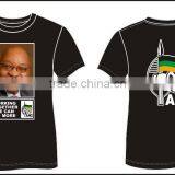 Black t Shirt Print T-shirt for Election Campaign