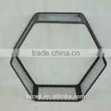 Vintage Wrouhgt Metal Wall Shelf for Flower Stand & Home &garden Decoration thumbnail-3