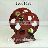 Rustic Gift Wine Rack Storage Organizer Stand Metal Wine Bottle Holder