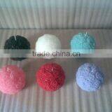 Rose Flower Ball Candle for Weding thumbnail-1
