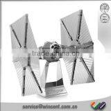Assembly Toy Tie Fighter Model Nano Metal Puzzle for Adult thumbnail-1