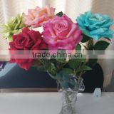handmade silk flower bouquet wedding stage decoration