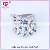 Fashion plating gold ball ring 925 silver ring base top quality diamond ring for man
