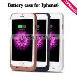 Backup Power Charger 3500mAh for Apple IPhone 6/6s Case Charger External Rechargeable Power Bank Case Battery Cover Eight Colors Quality Choice