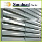 25mm cordless Aluminum venetian blinds to meet child safety regulation for home decor, mini blinds with modern looking