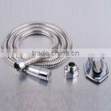 flexible stainless steel chrome shower hose pipe