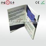 Artificial Handmade 5 Inch Video Book ,video Brochure Card,video Greeting Card With 650 MAh Bulit-in Lithium Battery thumbnail-2