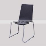 Outdoor stainless steel frame wicker chair MY4093