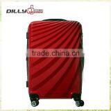Colorful Printed Trolley Travel Cabin Abs Suitcase thumbnail-3